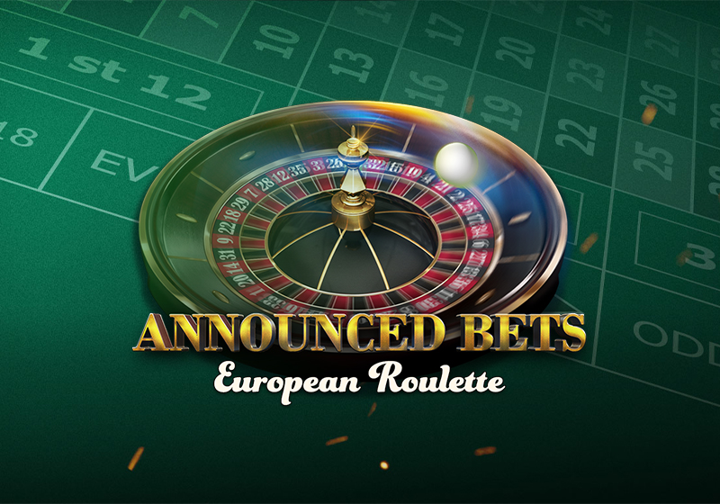 European Roulette Announced Bets , Igre s europskom inačicom ruleta
